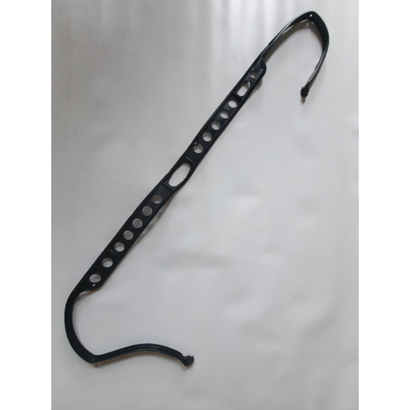 rubber tbv 3-delige chromen lijst onder kofferdeksel